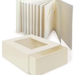 Graphic 45 ATC Album with Matchbook Box - Ivory
