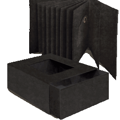 Graphic 45 ATC Album with Matchbook Box - Black