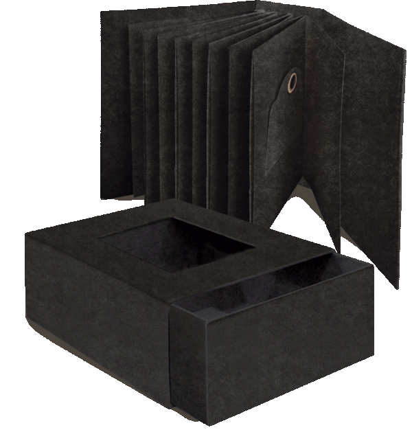Graphic 45 ATC Album with Matchbook Box - Black
