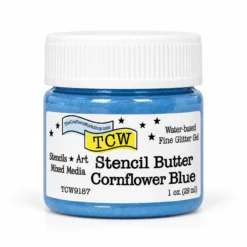 Stencil Butter - TCW9187 Cornflower Blue 1oz.