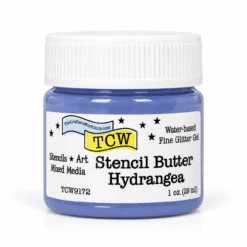Stencil Butter - TCW9172 Hydrangea 1oz.