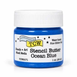 Stencil Butter - TCW9171 Ocean Blue 1oz.