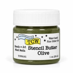 Stencil Butter - TCW9181 Olive 1oz.