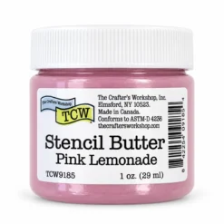 Stencil Butter - TCW9185 Pink Lemonade 1oz.