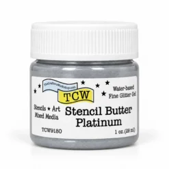 Stencil Butter - TCW9180 Platinum 1oz.