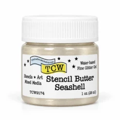 Stencil Butter - TCW9174 Seashell 1oz.