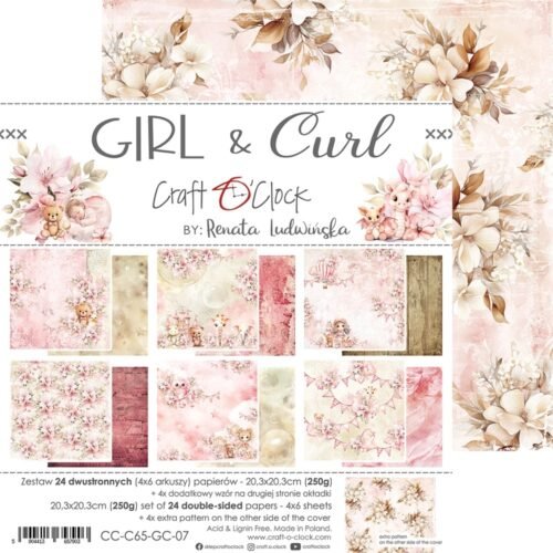 Girl and Curl 8x8 Main Papers - Image 8
