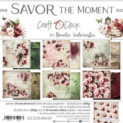 Savor the Moment 8x8 Main Papers