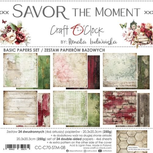 Savor the Moment 8x8 Mixed Set Papers - Image 9