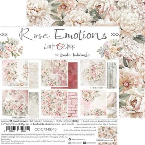 Rose Emotions 6x6 Main Papers - Image 9