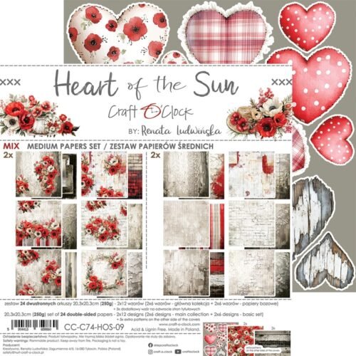 Heart of the Sun 8x8 Mixed Set Papers - Image 16