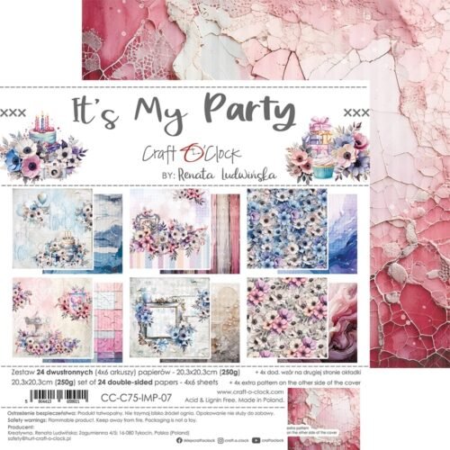 It's My Party 8x8 Mixed Set Papers - Image 18
