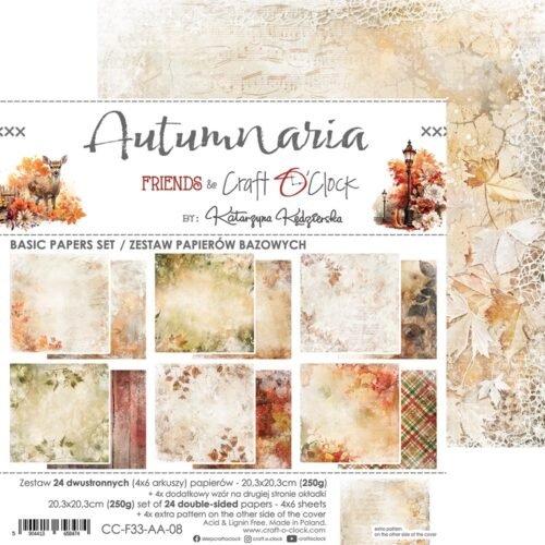 Autumn Aria 8x8 Mixed Set Papers - Image 20