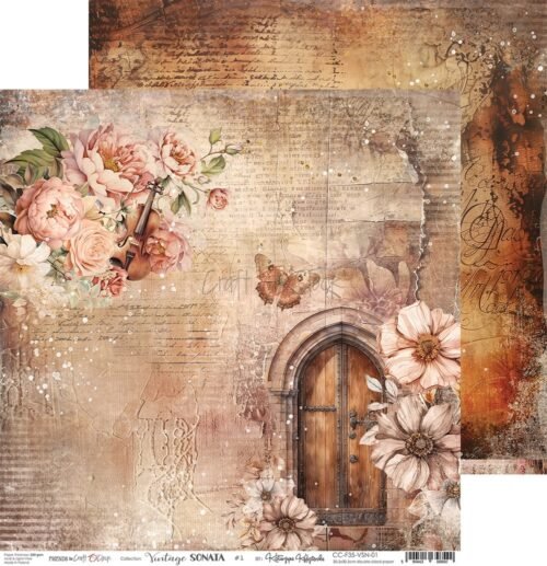 Vintage Sonata 12x12 Main Papers - Image 3