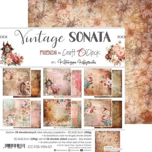 Vintage Sonata 8x8 Main Papers - Image 9