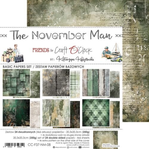 The November Man 8x8 Background Papers - Image 8