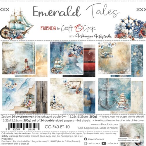 Emerald Tales 6x6 Main Papers