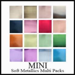 Mini Multi Pks Soft Metallic Card 14cmx14cm