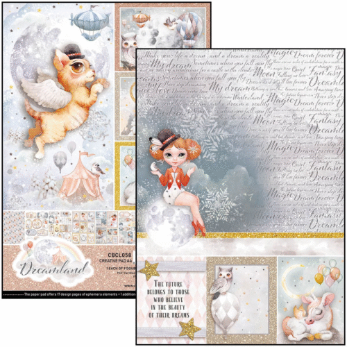Dreamland Pad A4 9/Pkg - Image 2
