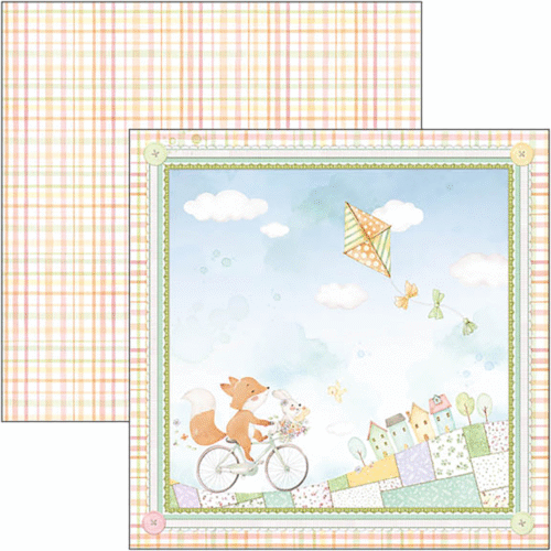 My Tiny world Paper Pad 12"x12" 12/Pkg - Image 10