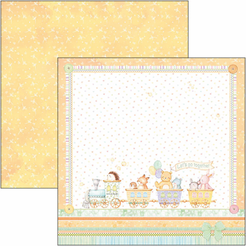My Tiny world Paper Pad 12"x12" 12/Pkg - Image 7