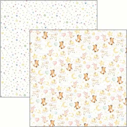 My Tiny world Paper Pad 12"x12" 12/Pkg - Image 4
