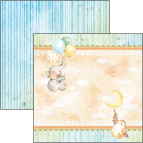 My Tiny world Paper Pad 12"x12" 12/Pkg - Image 3