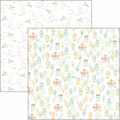 My Tiny world Patterns Pad 12"x12" 8/Pkg - Image 4
