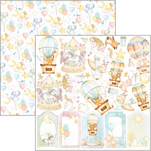 My Tiny world Patterns Pad 12"x12" 8/Pkg - Image 5