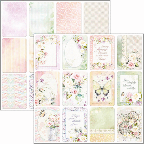 Blooming Paper Pad 12"x12" 12/Pkg - Image 5