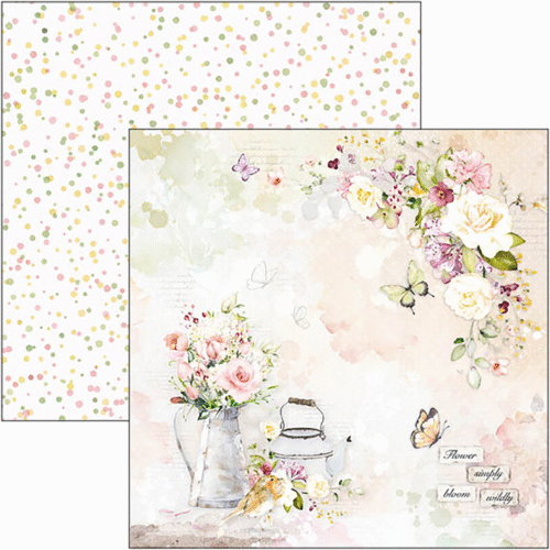 Blooming Paper Pad 12"x12" 12/Pkg - Image 11