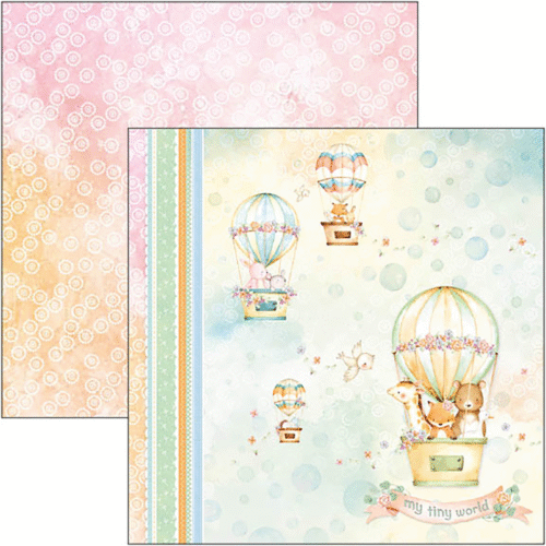 My Tiny World Paper Pad 8"x8" 12/Pkg - Image 3