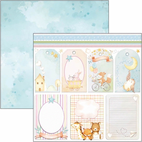 My Tiny World Paper Pad 8"x8" 12/Pkg - Image 5
