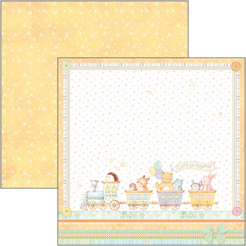 My Tiny World Paper Pad 8"x8" 12/Pkg - Image 8