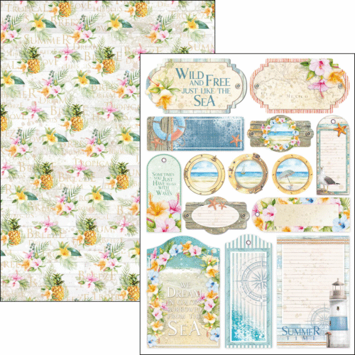 Summer Breeze Creative Pad A4 9/Pkg - Image 10
