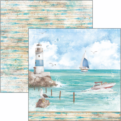 Summer Breeze Paper Pad 12"x12" 12/Pkg - Image 3