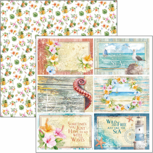Summer Breeze Paper Pad 12"x12" 12/Pkg - Image 11