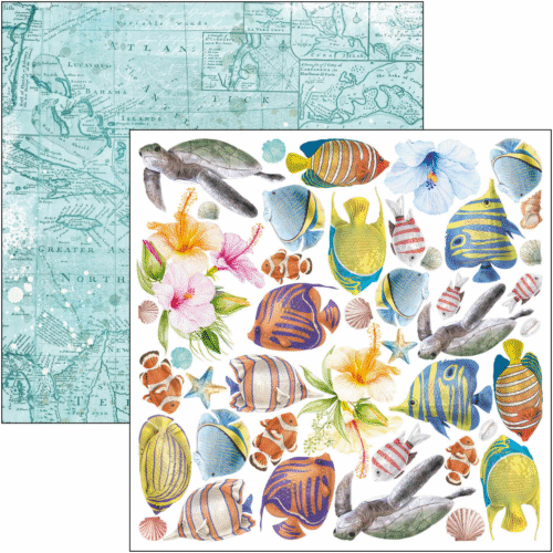 Summer Breeze Fussy Cut Pad 6"x6" 24/Pkg - Image 3