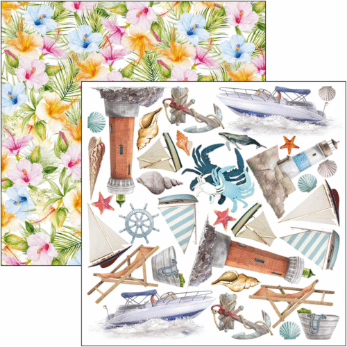 Summer Breeze Fussy Cut Pad 6"x6" 24/Pkg - Image 4
