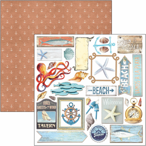 Summer Breeze Fussy Cut Pad 6"x6" 24/Pkg - Image 5