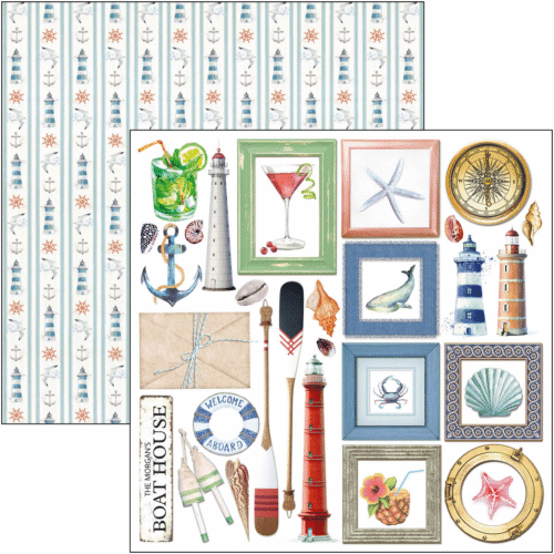 Summer Breeze Fussy Cut Pad 6"x6" 24/Pkg - Image 6