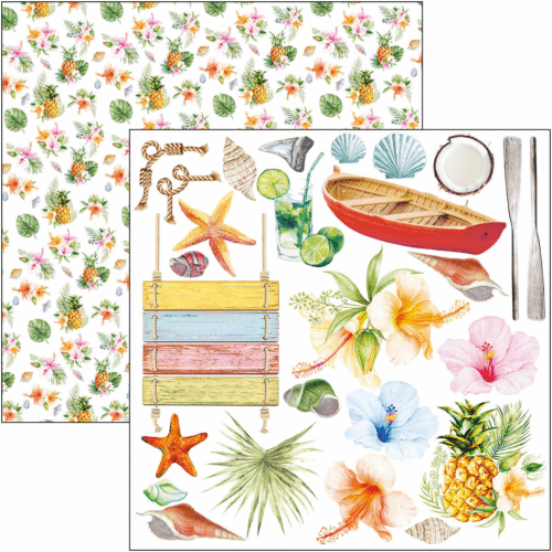 Summer Breeze Fussy Cut Pad 6"x6" 24/Pkg - Image 8