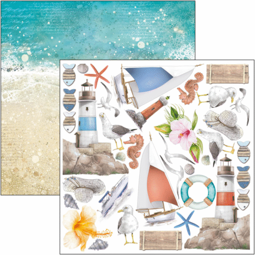 Summer Breeze Fussy Cut Pad 6"x6" 24/Pkg - Image 9
