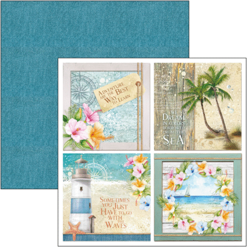 Summer Breeze Patterns Pad 12"x12" 8/Pkg - Image 3