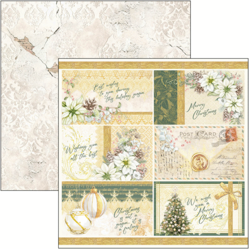 Sparkling Christmas Paper Pad 12"x12" 12/Pkg - Image 6