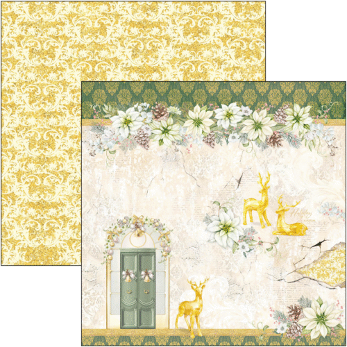 Sparkling Christmas Paper Pad 12"x12" 12/Pkg - Image 7