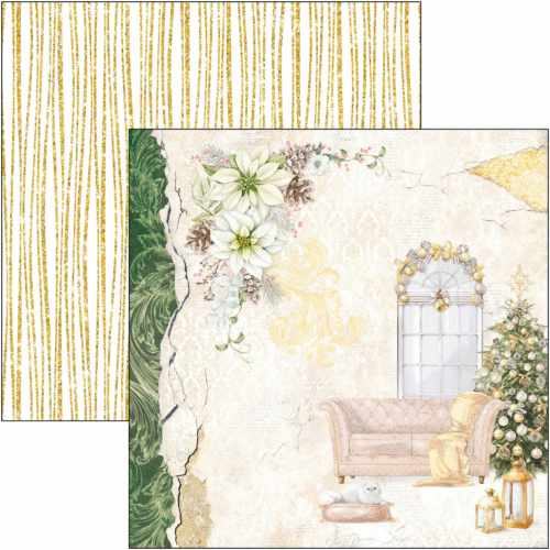 Sparkling Christmas Paper Pad 12"x12" 12/Pkg - Image 13