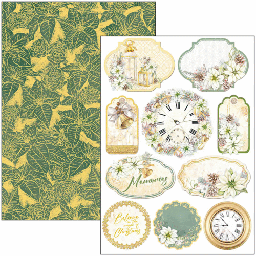 Sparkling Christmas Creative Pad A4 9/Pkg - Image 3