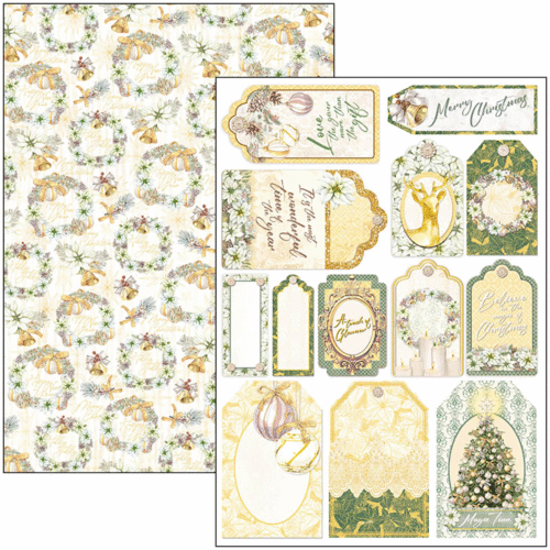 Sparkling Christmas Creative Pad A4 9/Pkg - Image 8