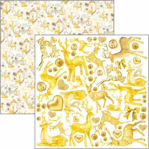 Sparkling Christmas Fussy Cut Pad 6"x6" 24/Pkg - Image 3